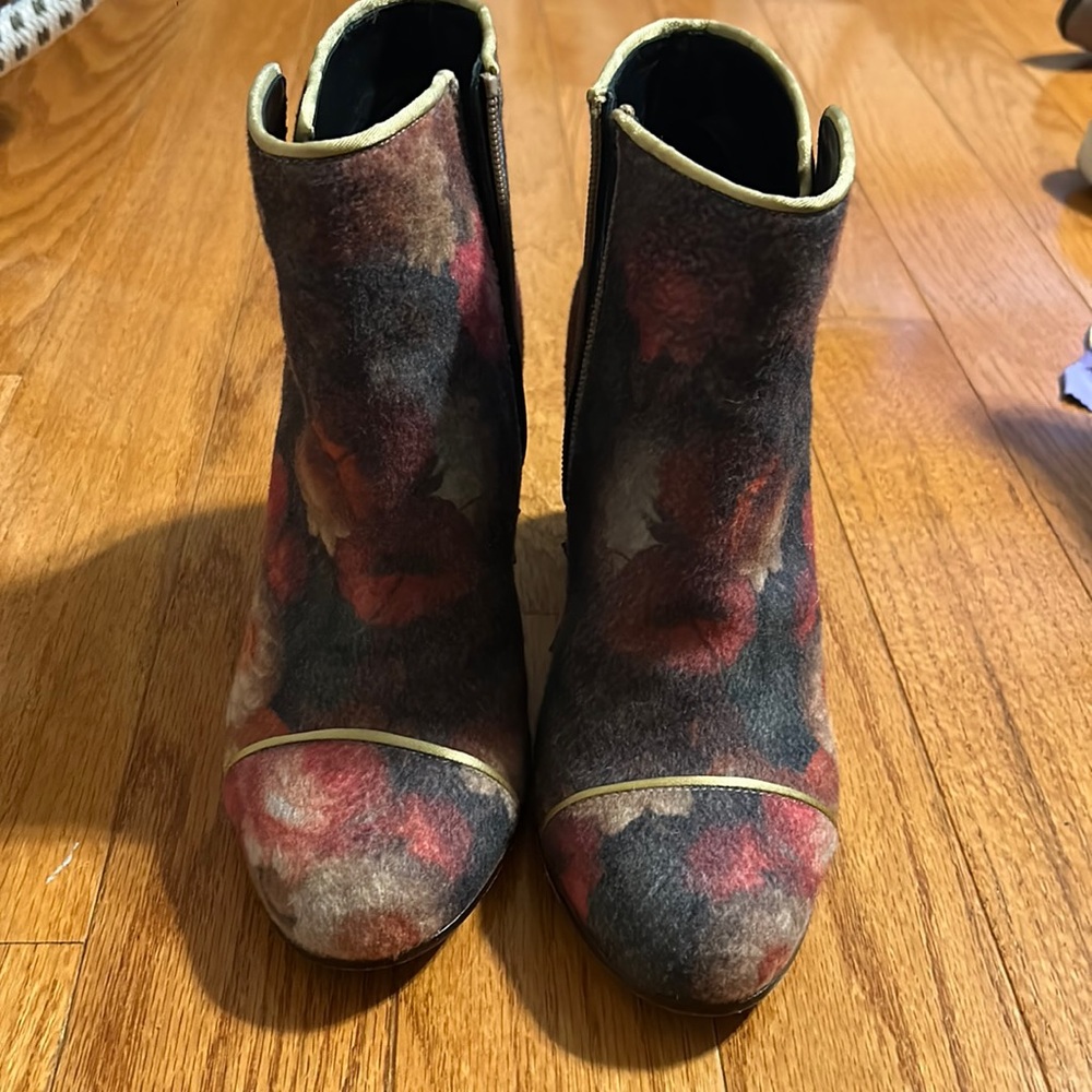Floral Booties